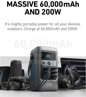 Anker Solix C200 Dc Portable Power Station - 192wh | 200w