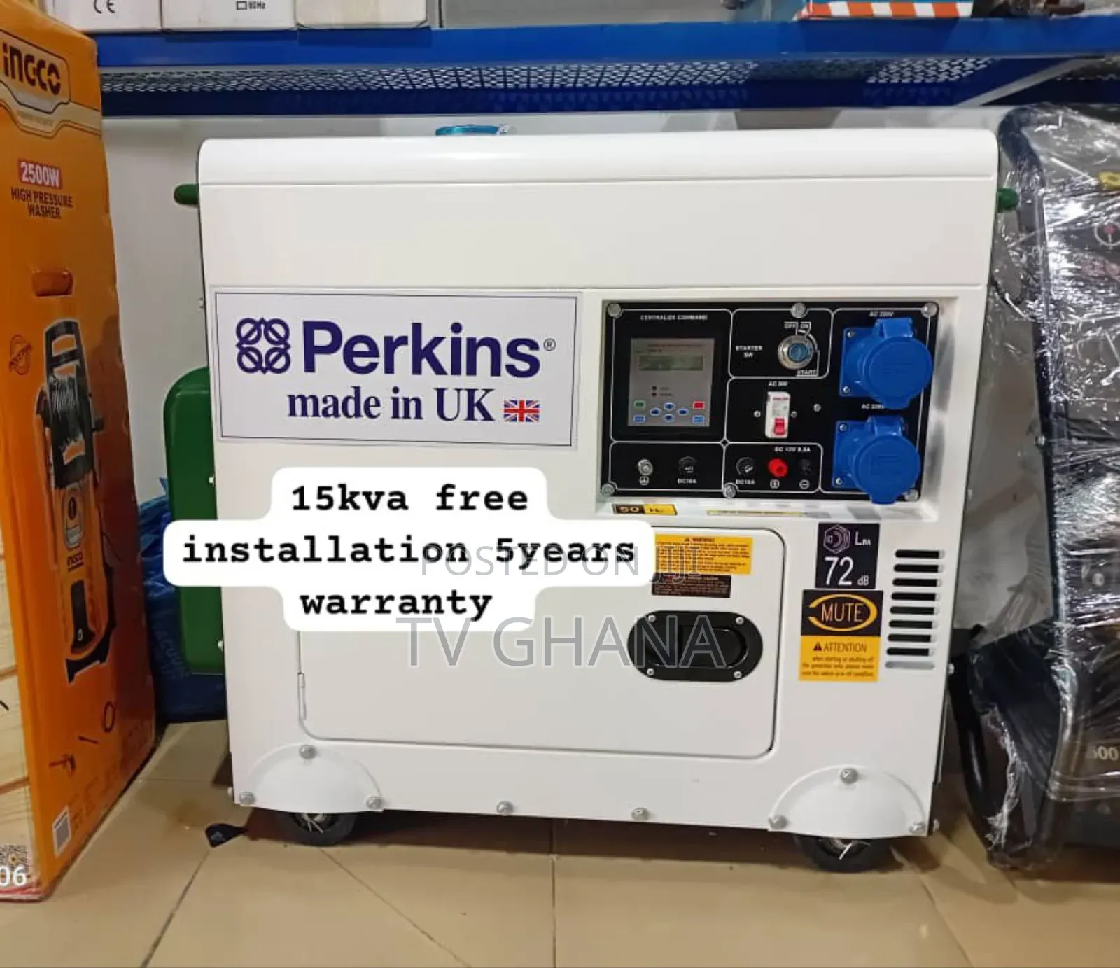 Power Without Interruptions Perkins 15kva Diesel Generator