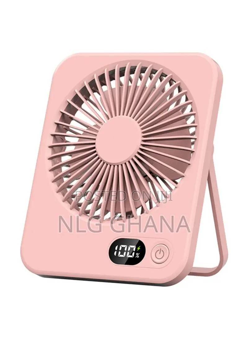 Ultra Thin Desktop Fan Digital Display. Tvx26439