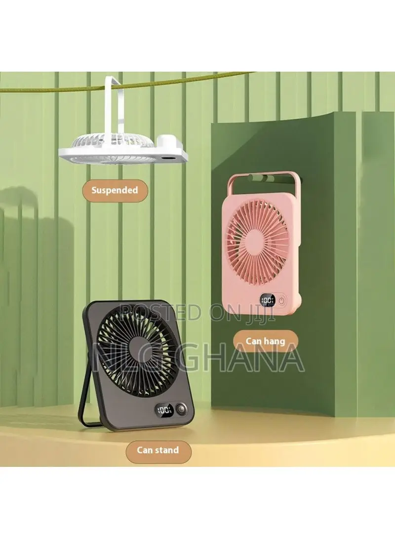 Ultra Thin Desktop Fan Digital Display. Tvx26439