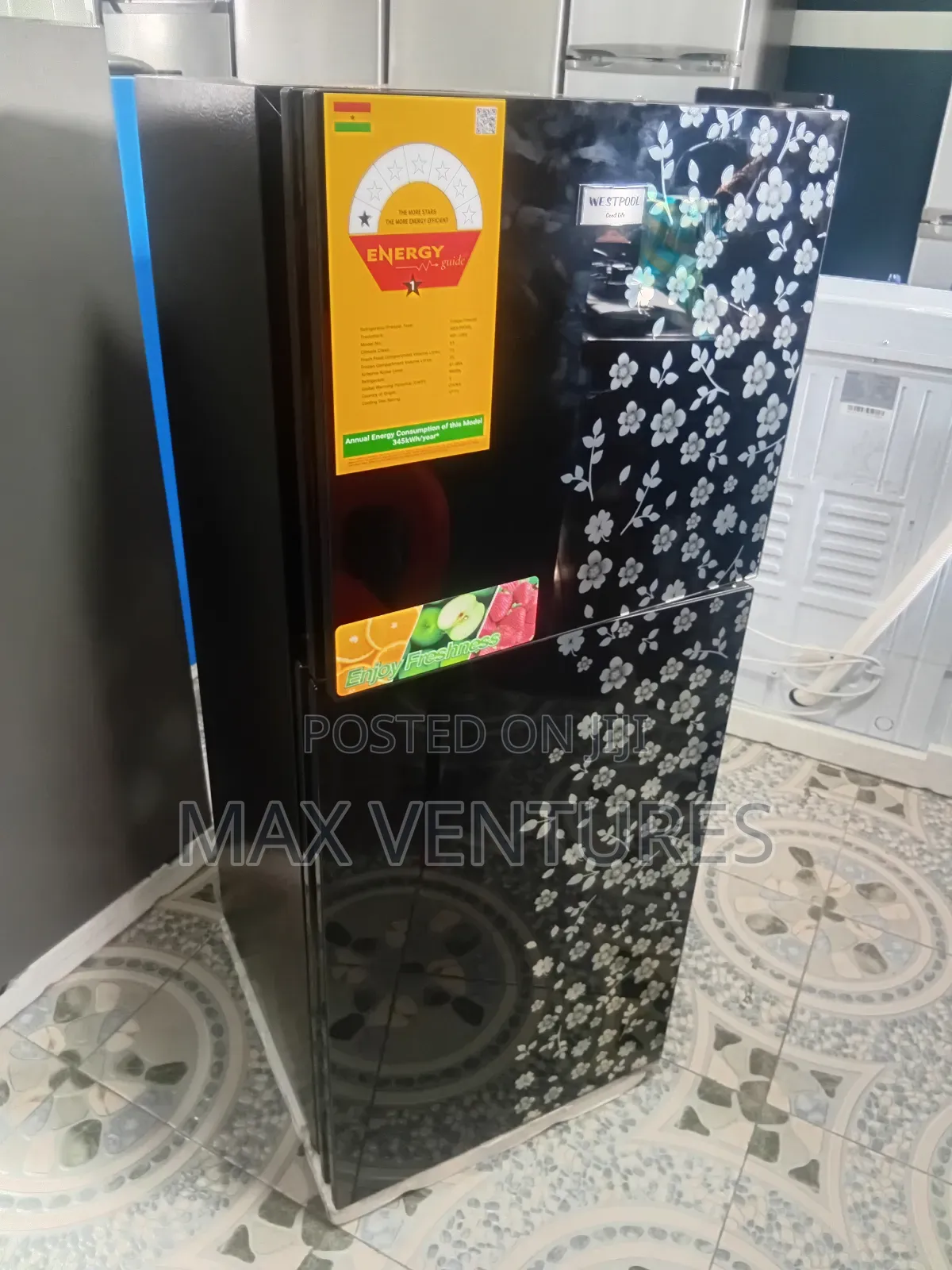 Blissful Wp 128a Energetic Westpool Fridge Freezer Set