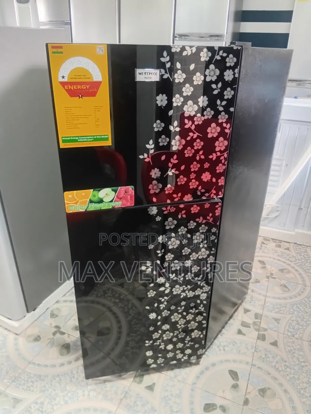 Blissful Wp 128a Energetic Westpool Fridge Freezer Set