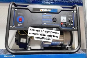 Buy Once Enjoy for Years Kemage Generator7.0 8000wats