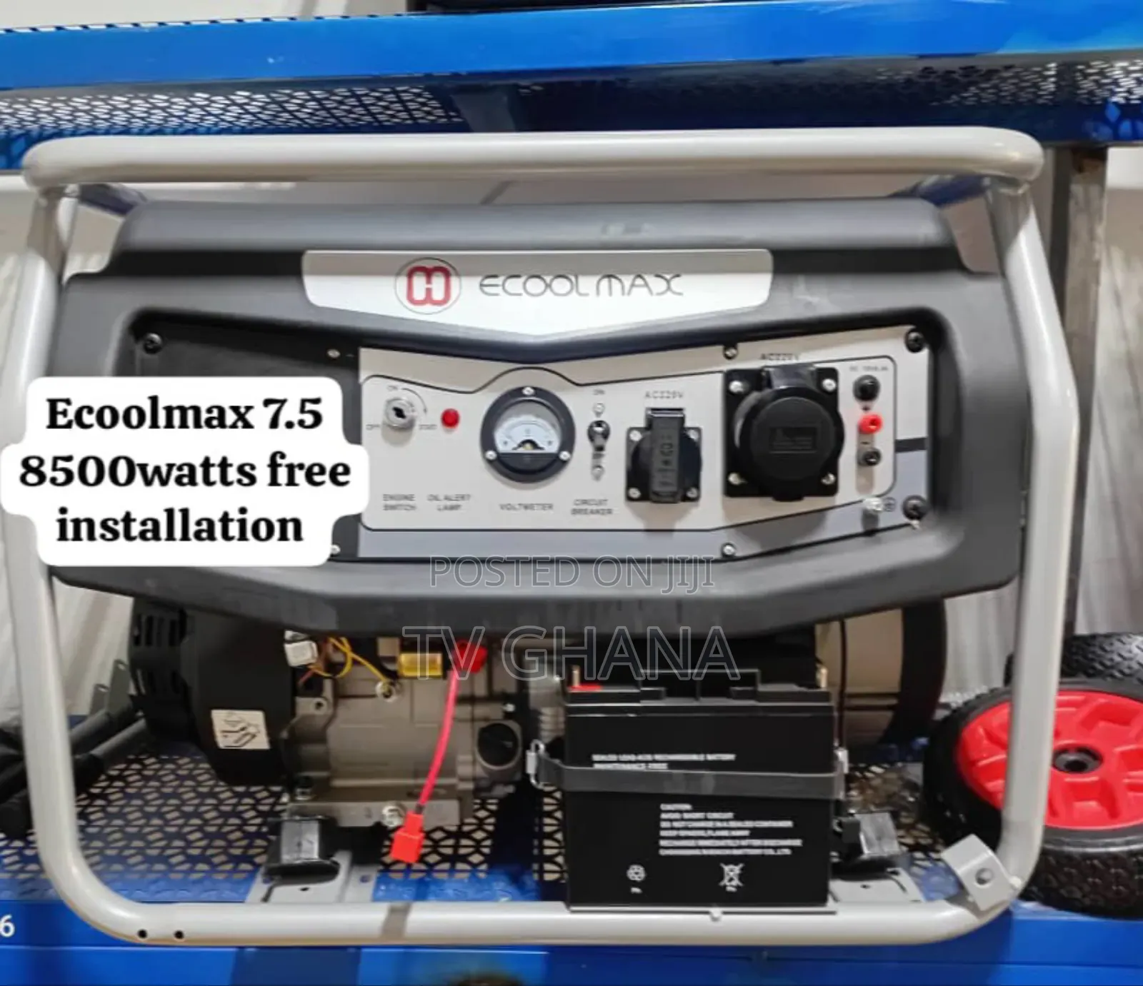 Big Power Small Wahala Ecoolmax Pertol Generator 7.5 Pertol
