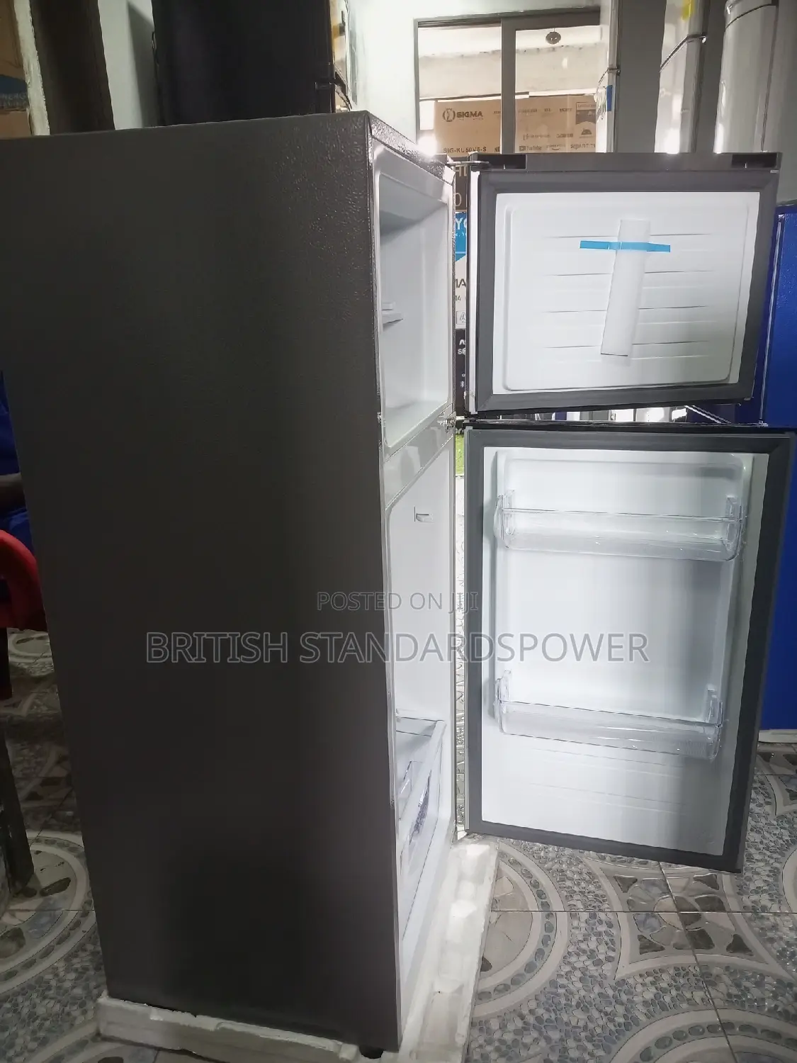 Eco Efficient Sigma Fridge STDF-140 113liters Set
