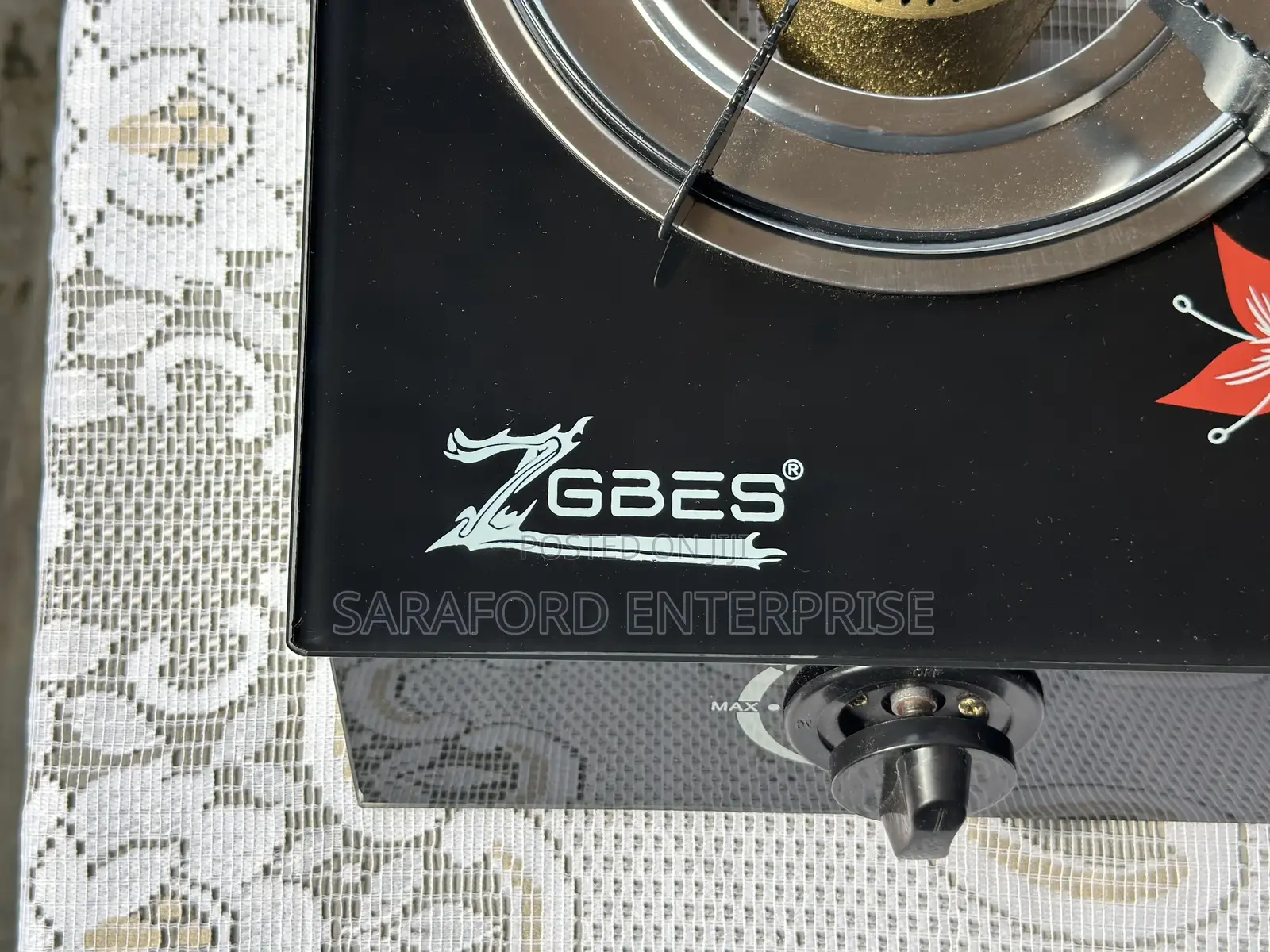 3 Burner Gas Stove(Glass Top)
