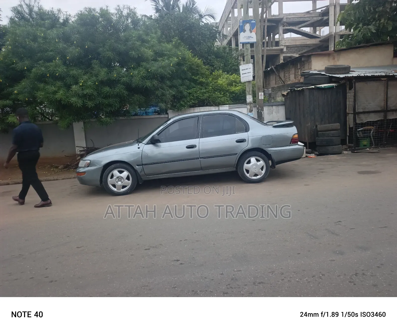 Toyota Corolla 1993 Gray