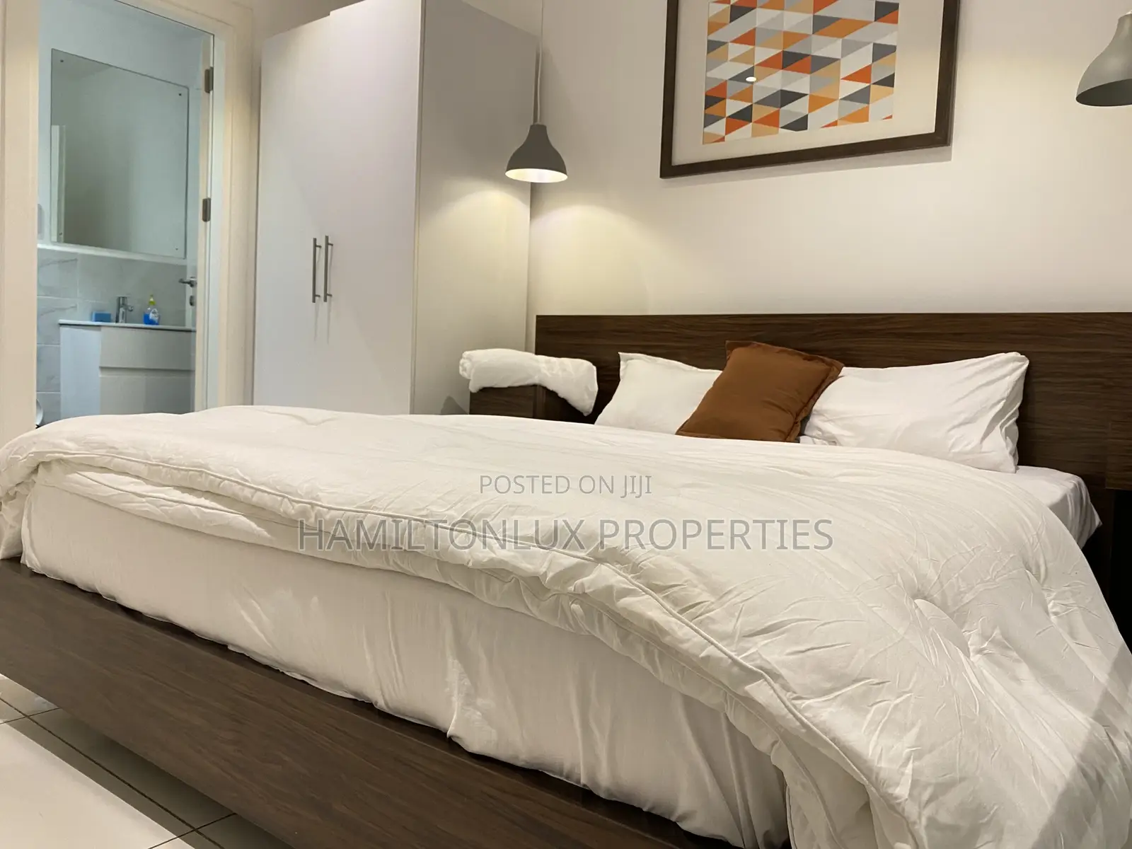 Furnished 1bdrm Apartment in Embassy Gardens, Cantonments for rent