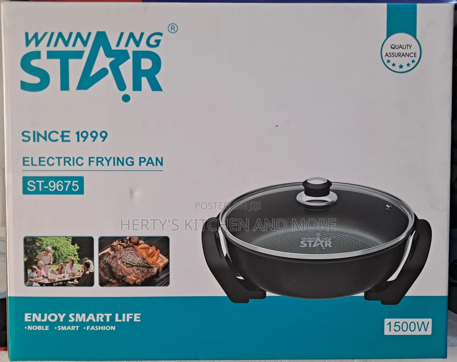 Winning Star Electric Frying Pan 1500w
