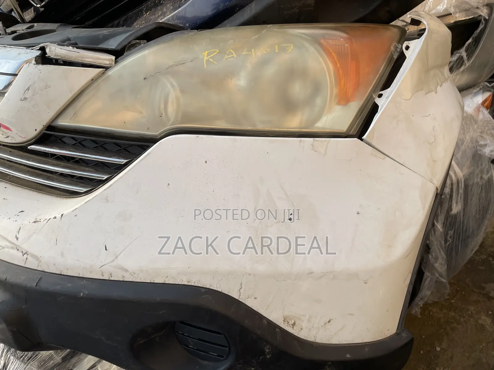 Honda CRV 2008 Front Cut Available as Seen