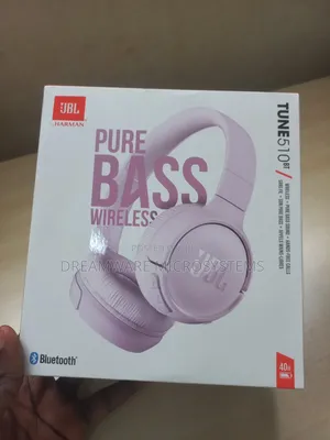 JBL Tune 510bt on-Ear Headphones With Purebass