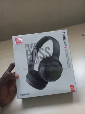 JBL Tune 510bt on-Ear Headphones With Purebass