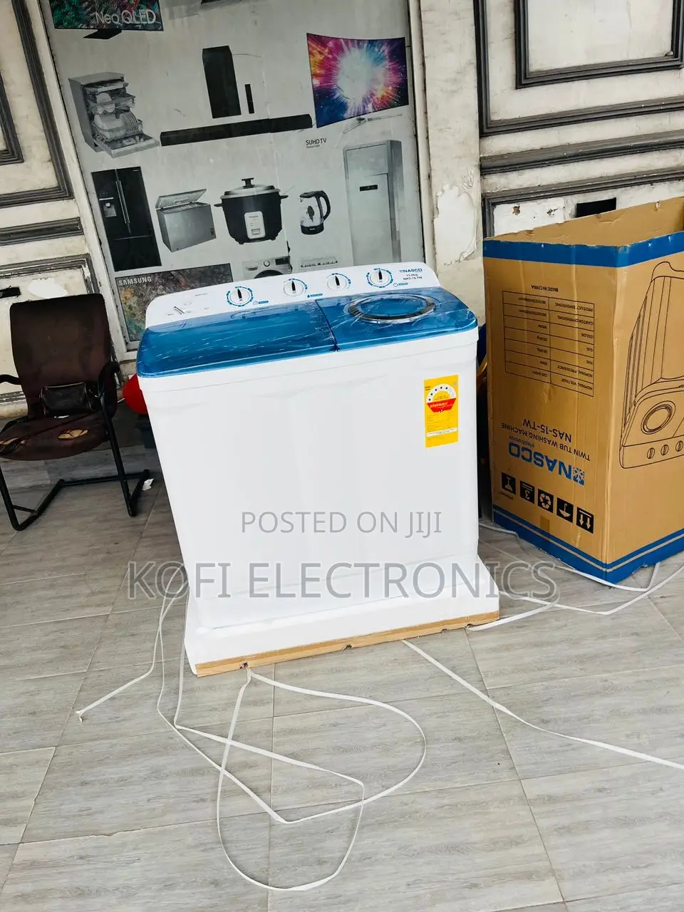 Easy and Fast Nasco 15kg Topload Washing Machine Affordable