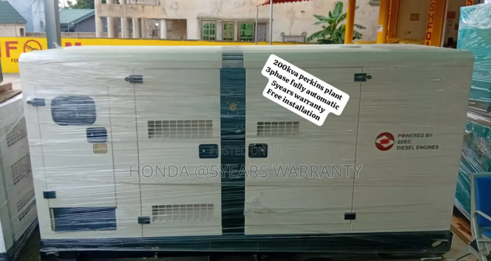 Clean Slate Energy Perkins 200kva Diesel Generator 200kva