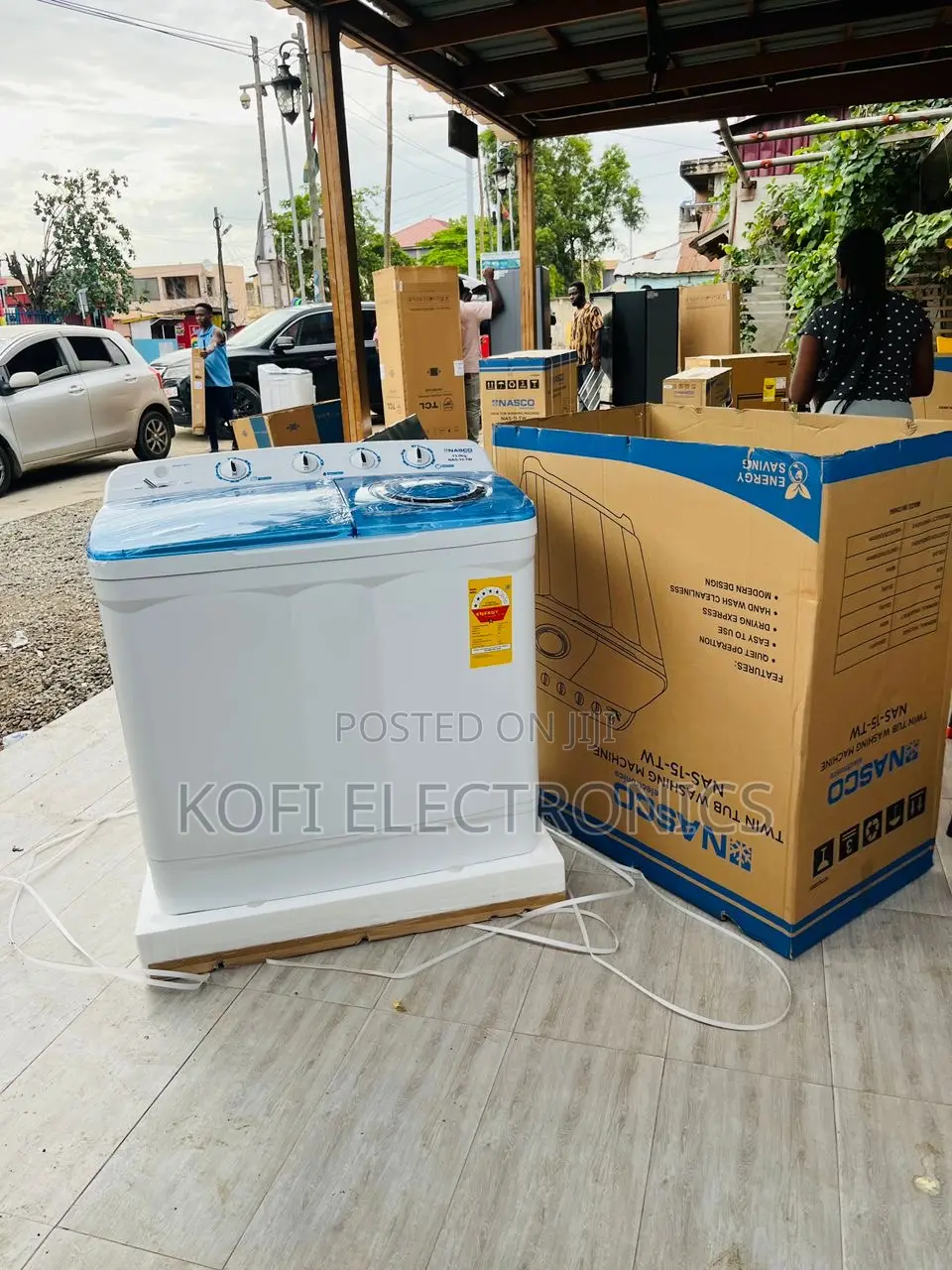 Grab Nasco 15kg Top Load Washing Machine Durable and Afforda
