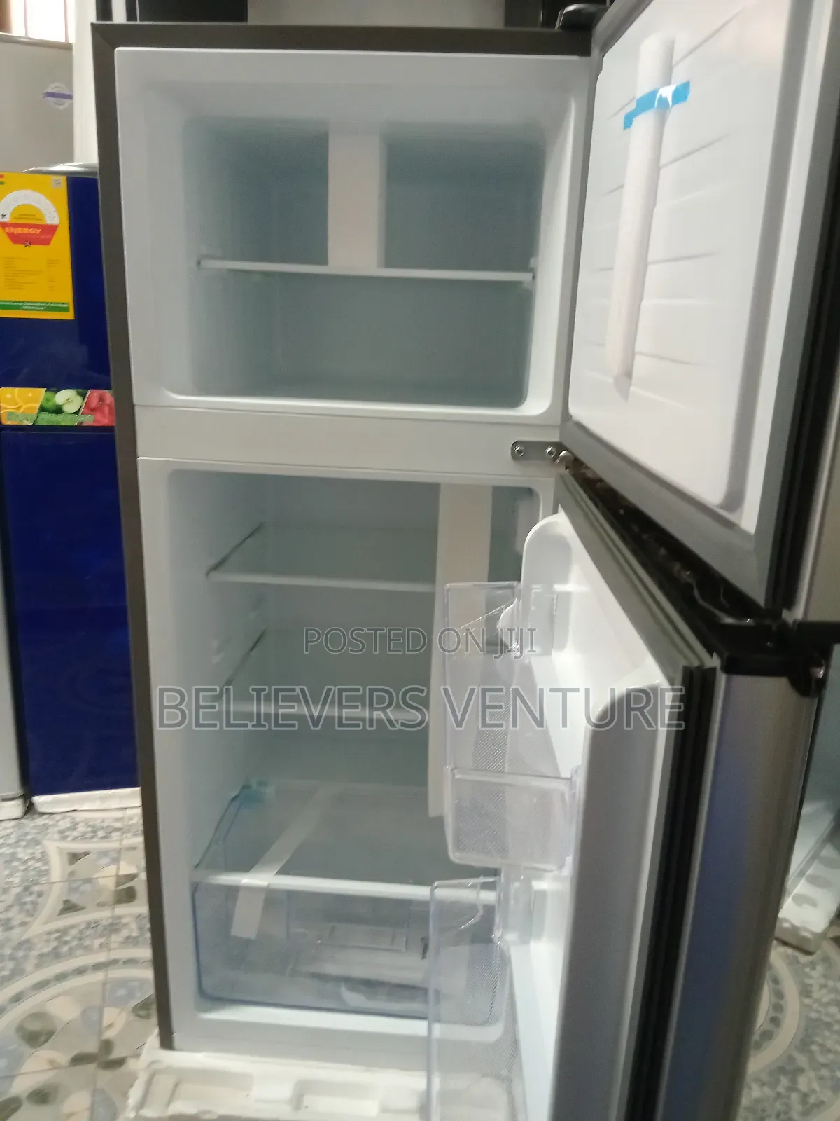 Energy Guide Double Door Sigma Top Freezer Fridge