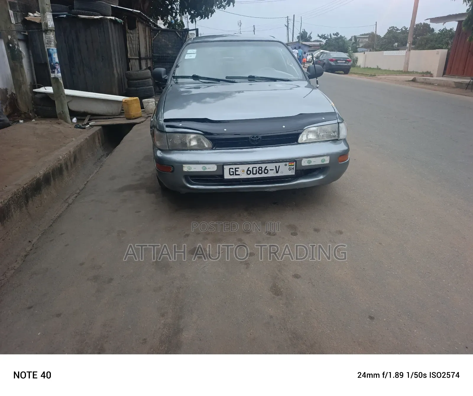 Toyota Corolla 1993 Gray