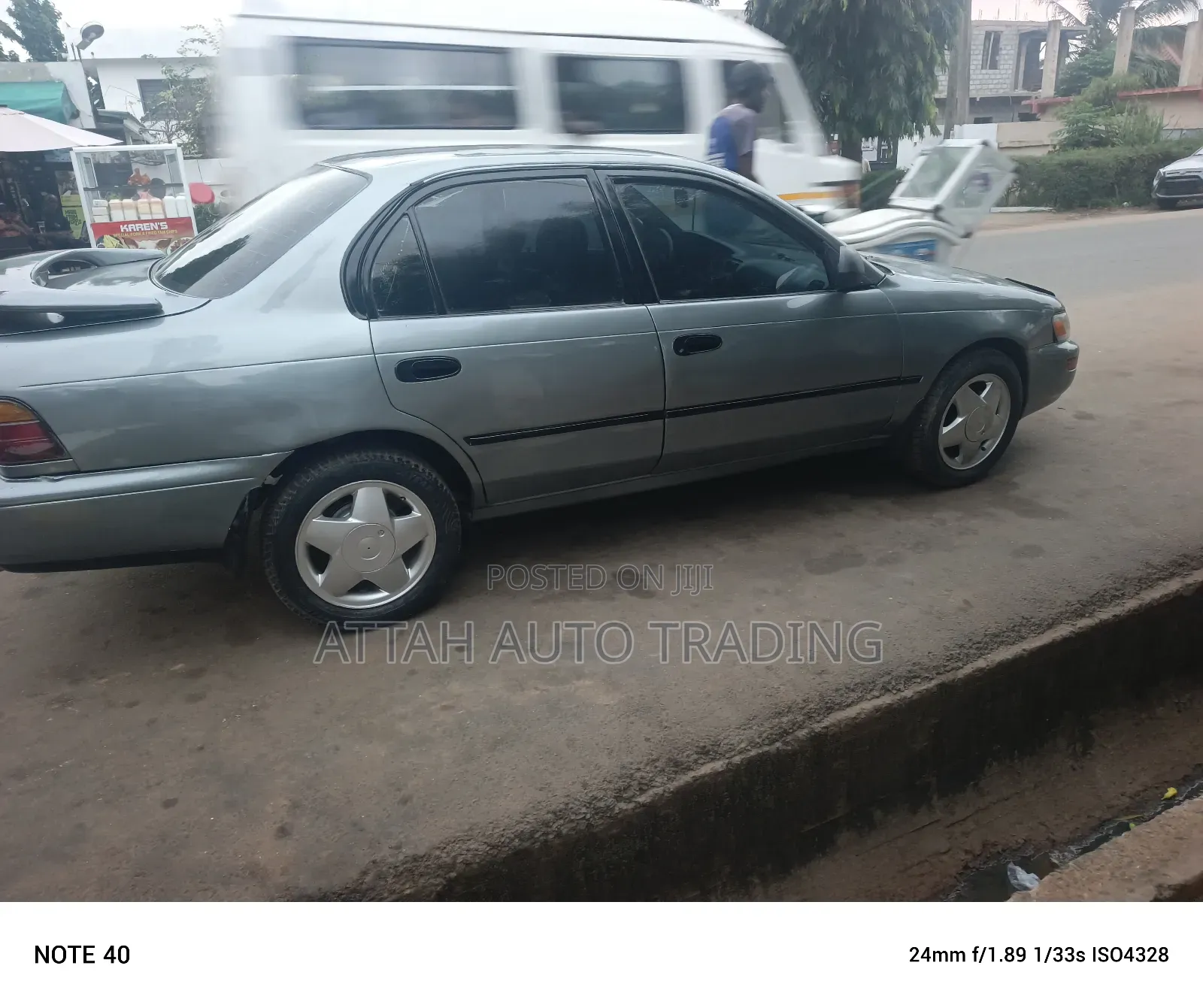 Toyota Corolla 1993 Gray