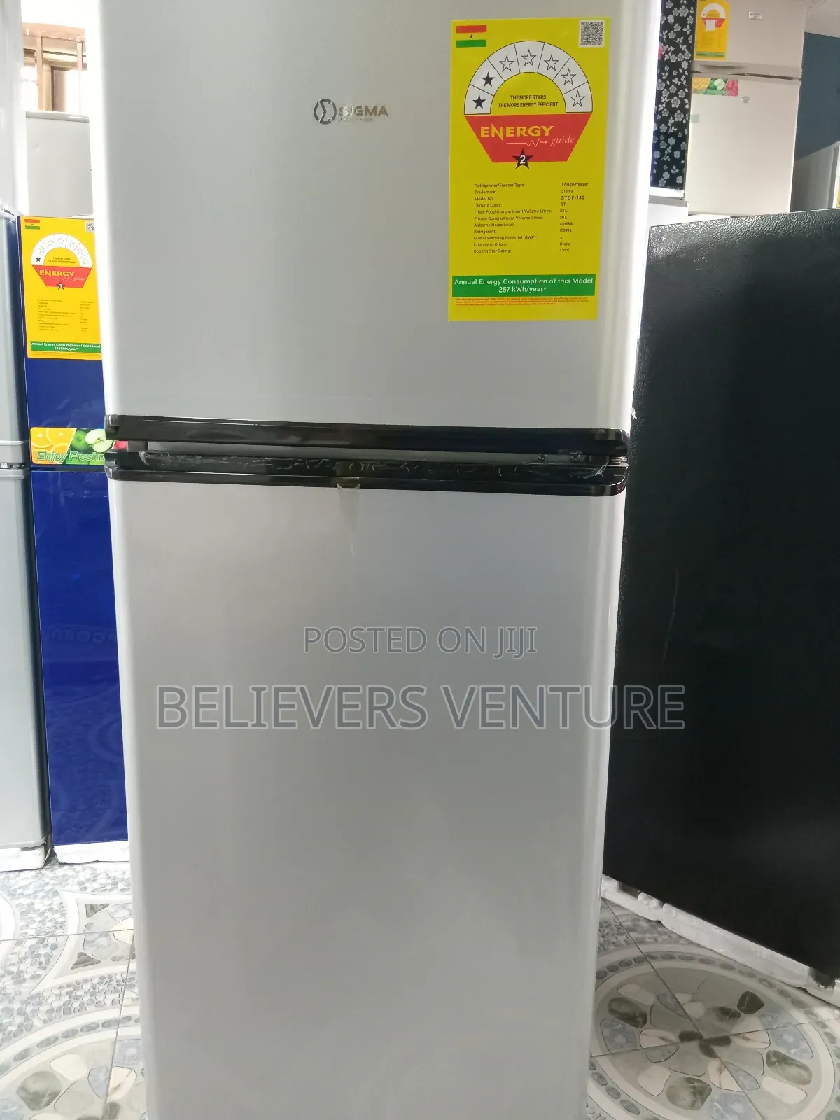 Sigma Food Preserver Fridge 113l Double Door Fridge