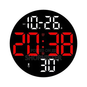 Digital Clock With Humidity and Temperature