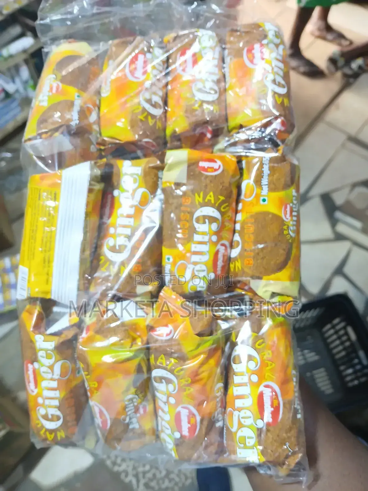 Munchee Natural Ginger Biscuits (65g)