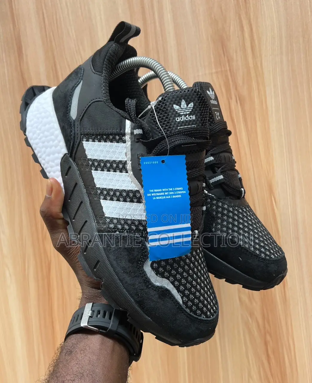 Adidas Boost Zx Black/White