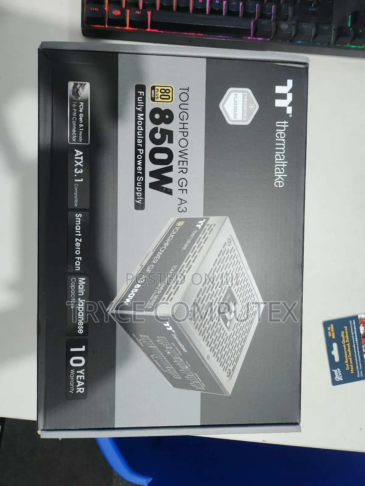 850watt Gold Power Supply Thermaltake Gfa A3