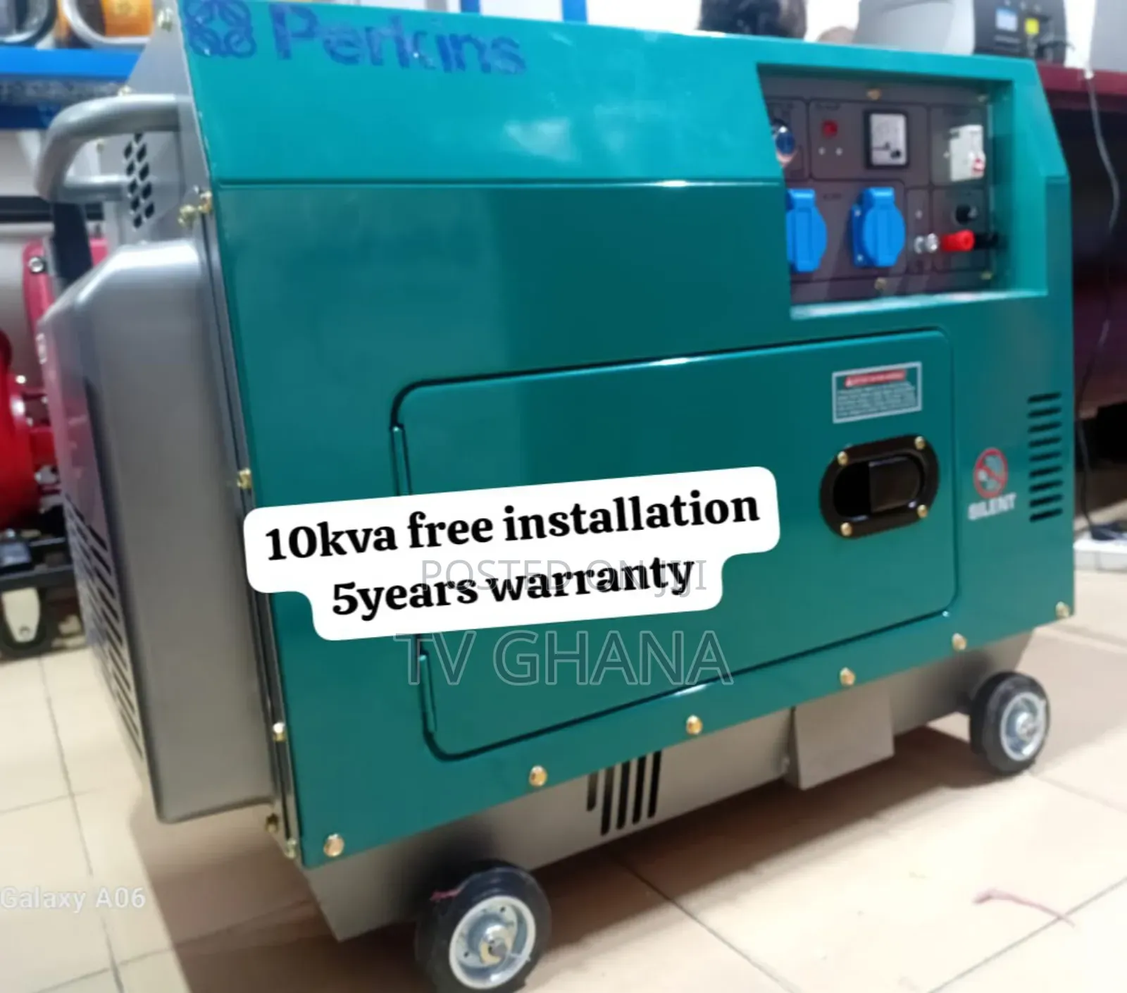 Let the Lights Lead Perkins 10kva Diesel 13000watts Diesel