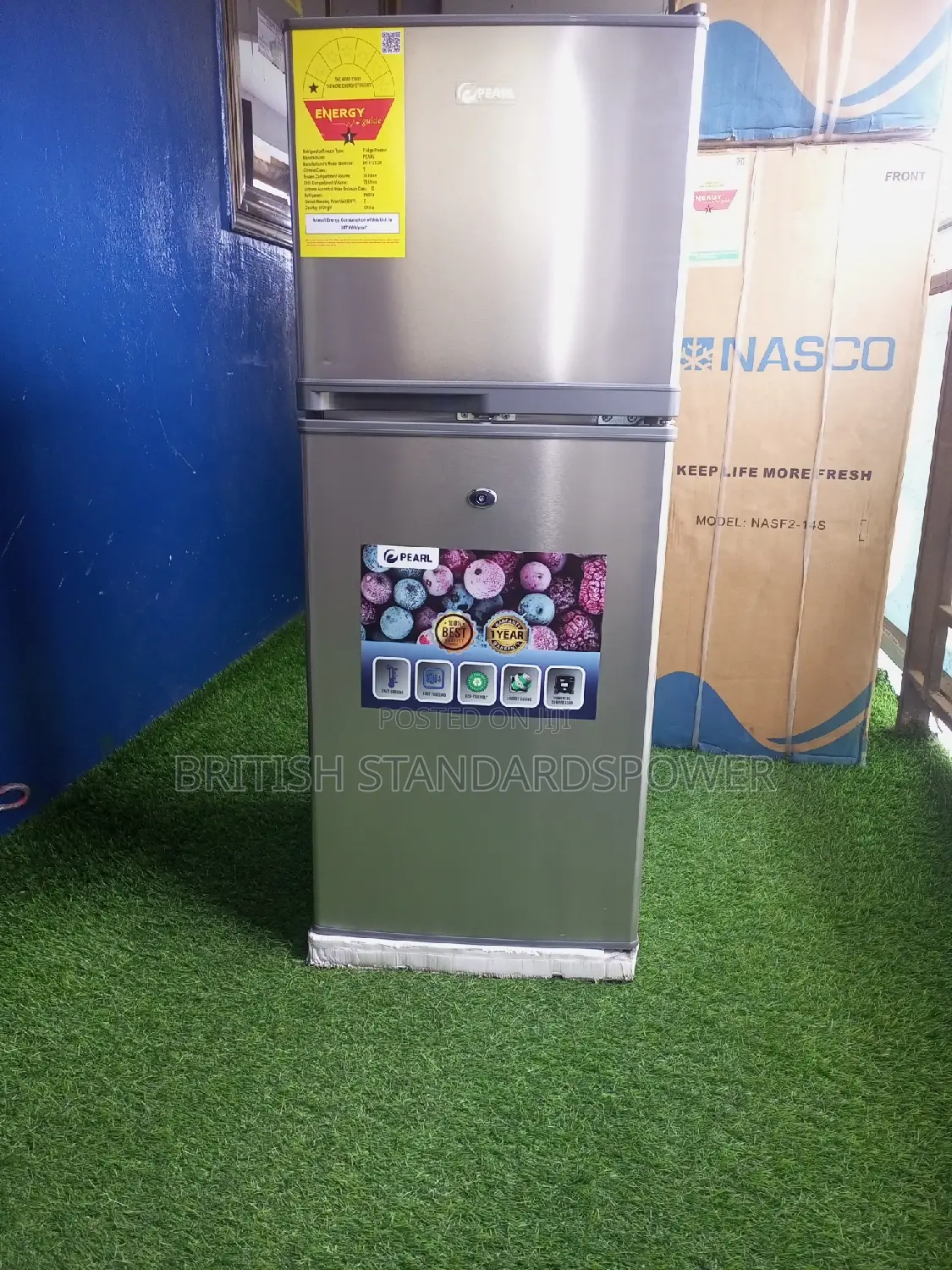 Helpful Pf-127t-2b Pearl Fridge Freezer Energetic System Set