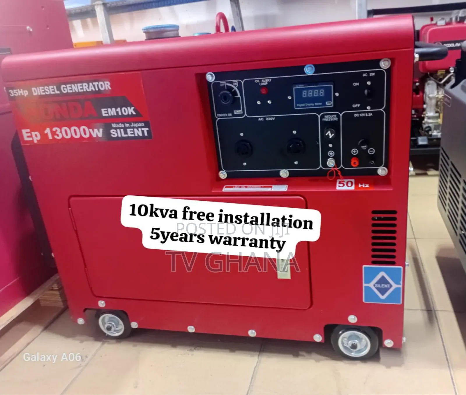 Ready Too Run and Ready Too Shine Perkins 10kva Diesel
