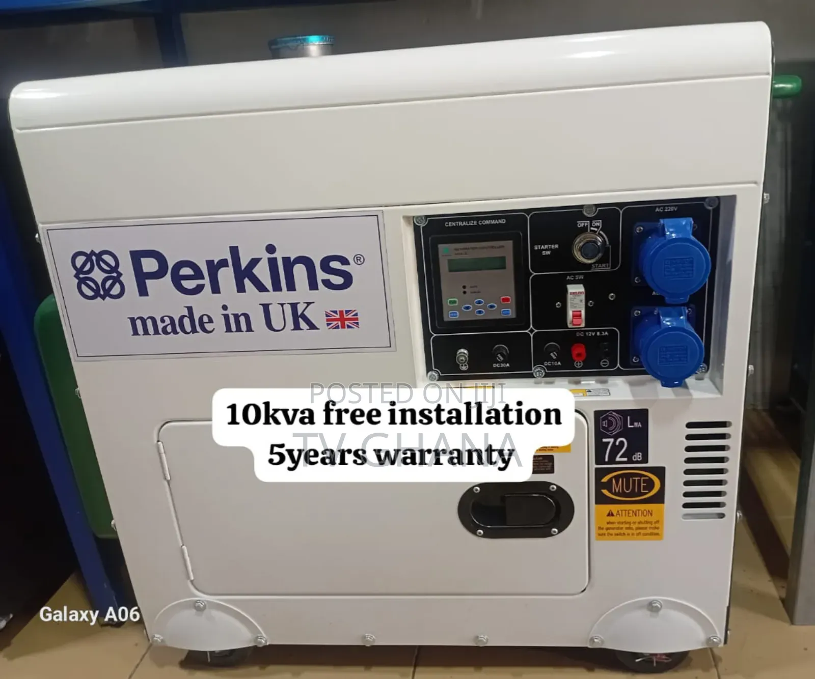 Don't Be Caught in the Dark Perkins 10kva 13000watts Diesel