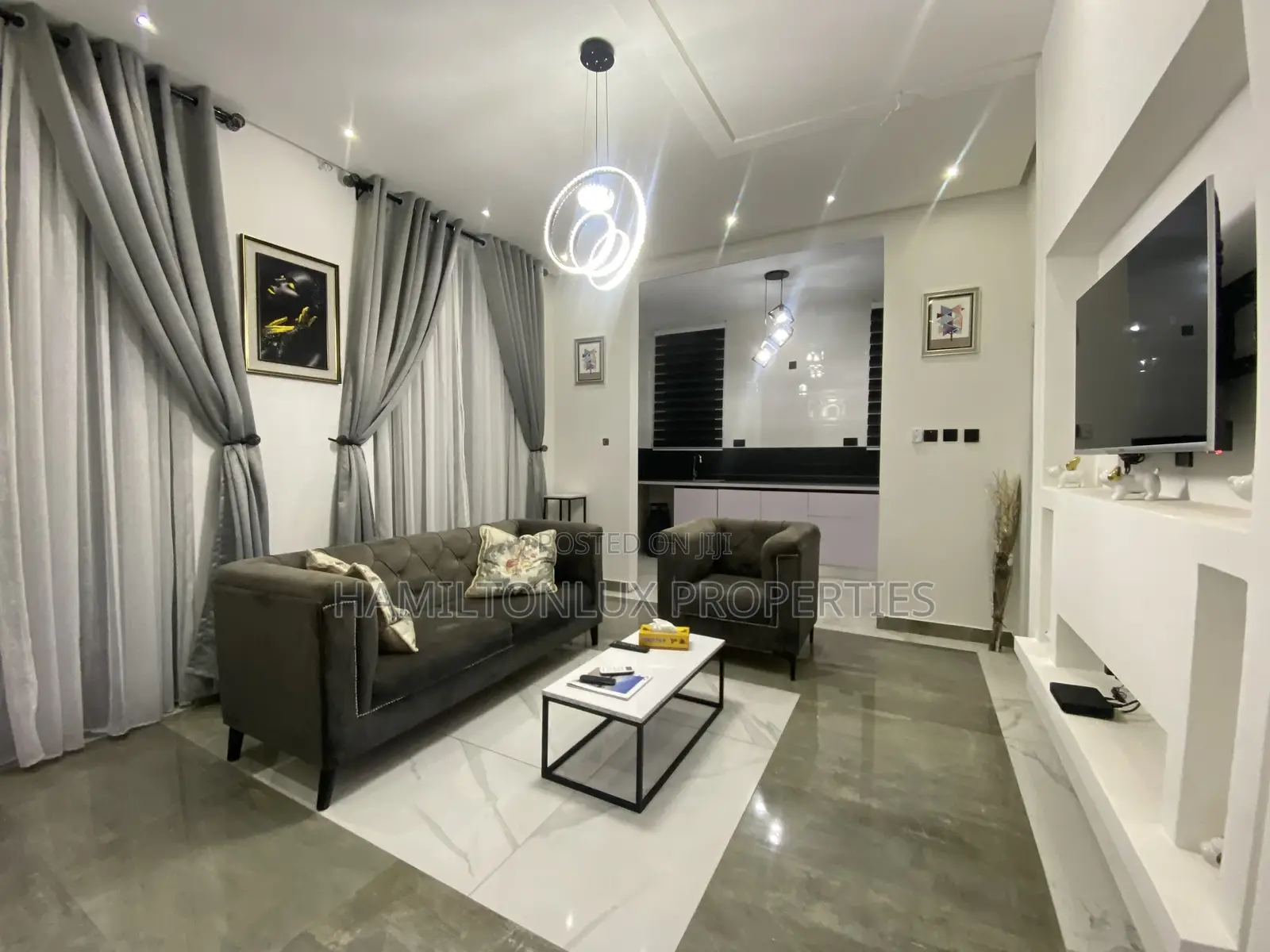 Furnished 2 Bedrooms Apartment in Adjiringanor