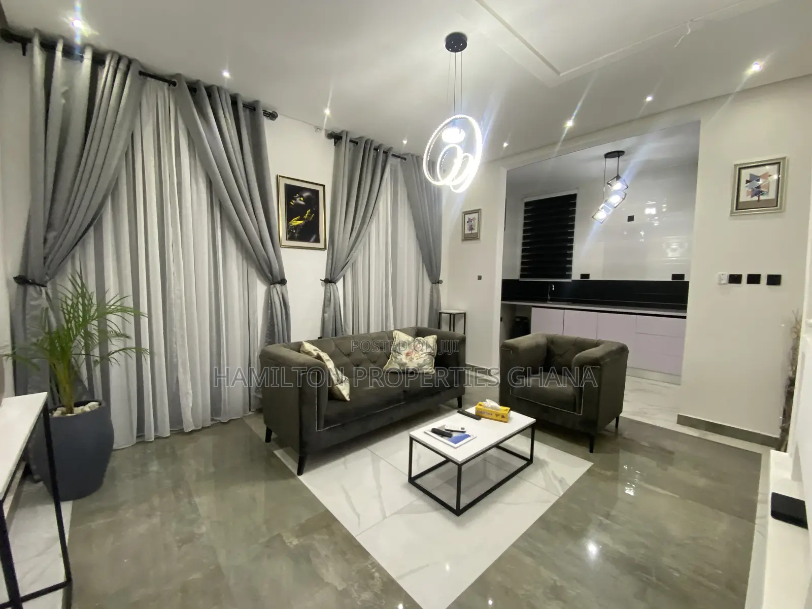 Furnished 2 Bedrooms Apartment in Adjiringanor