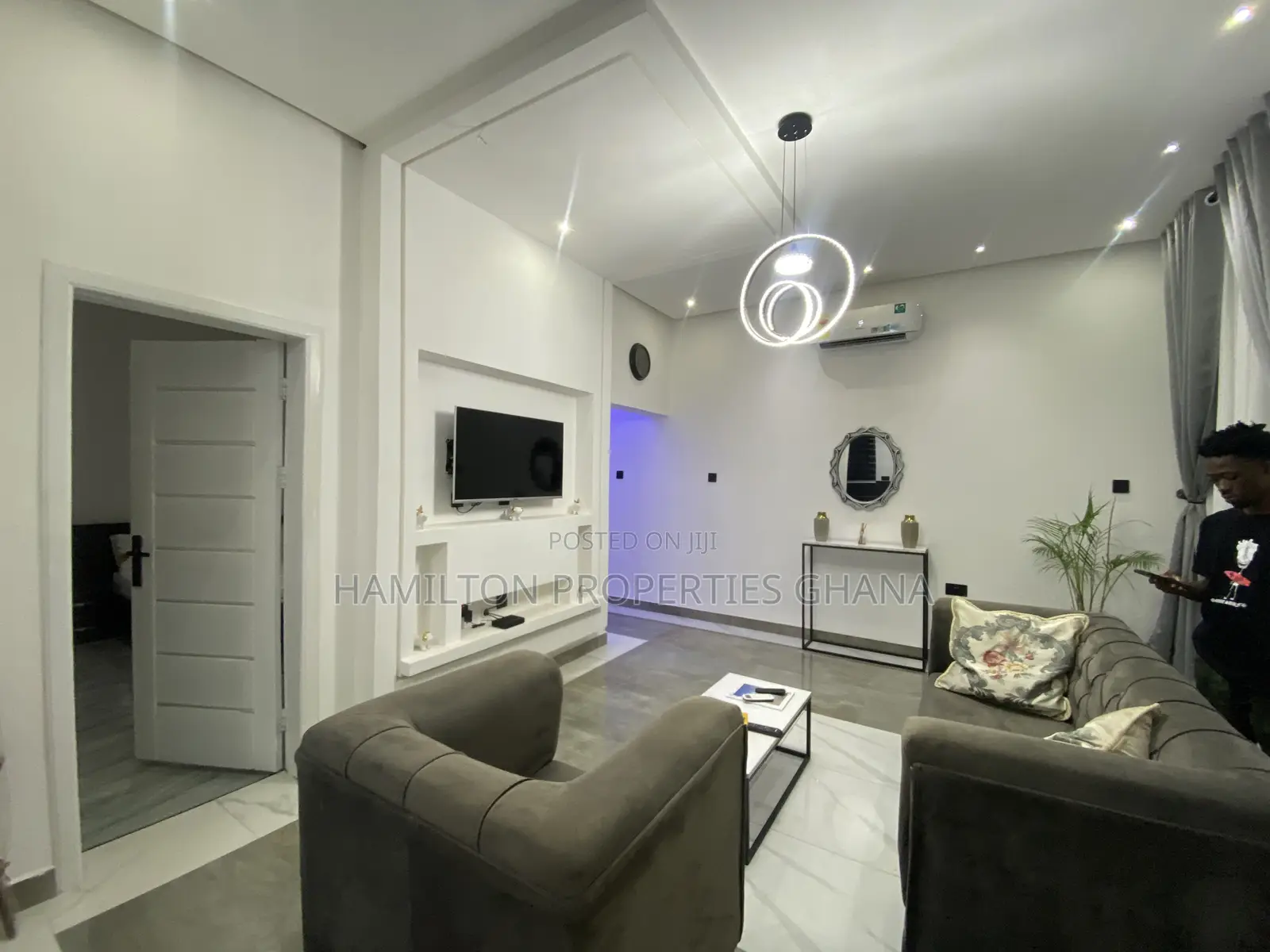 Furnished 2 Bedrooms Apartment in Adjiringanor