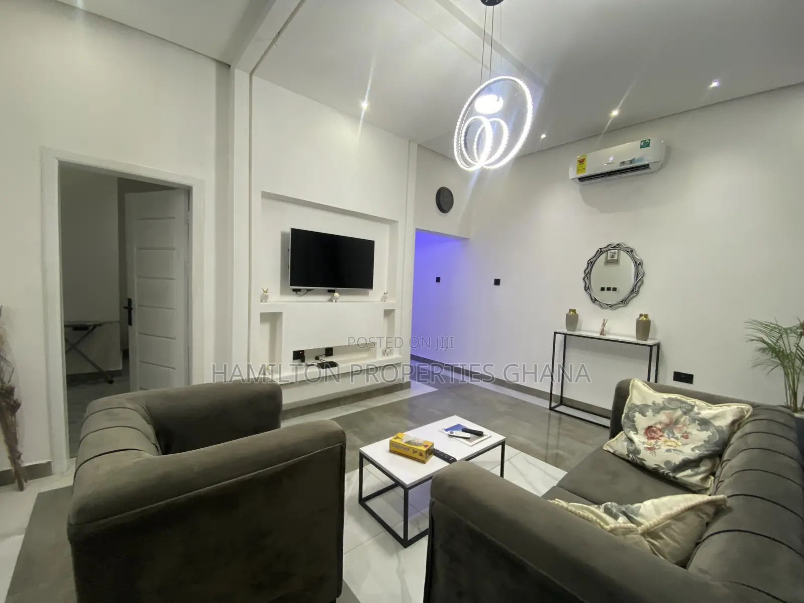 Furnished 2 Bedrooms Apartment in Adjiringanor