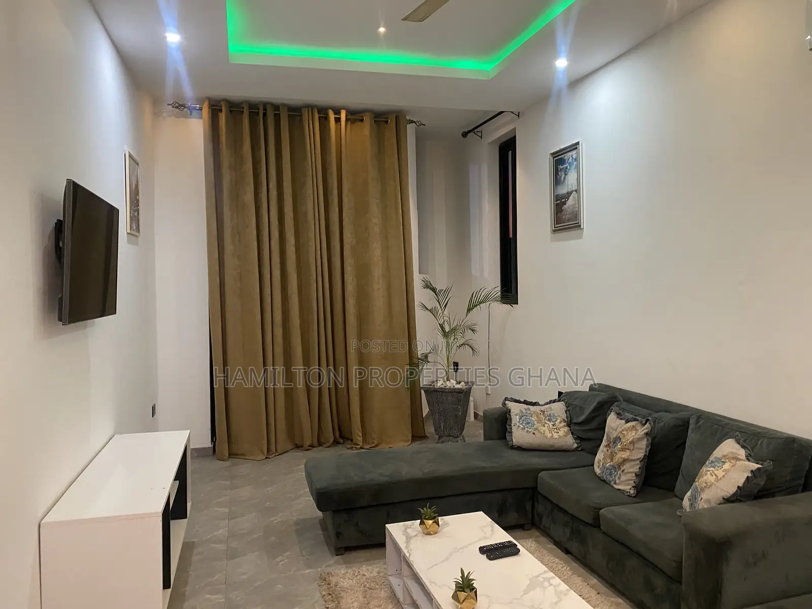 Furnished 1bdrm Apartment in Adjiringanor, Adjiriganor for rent