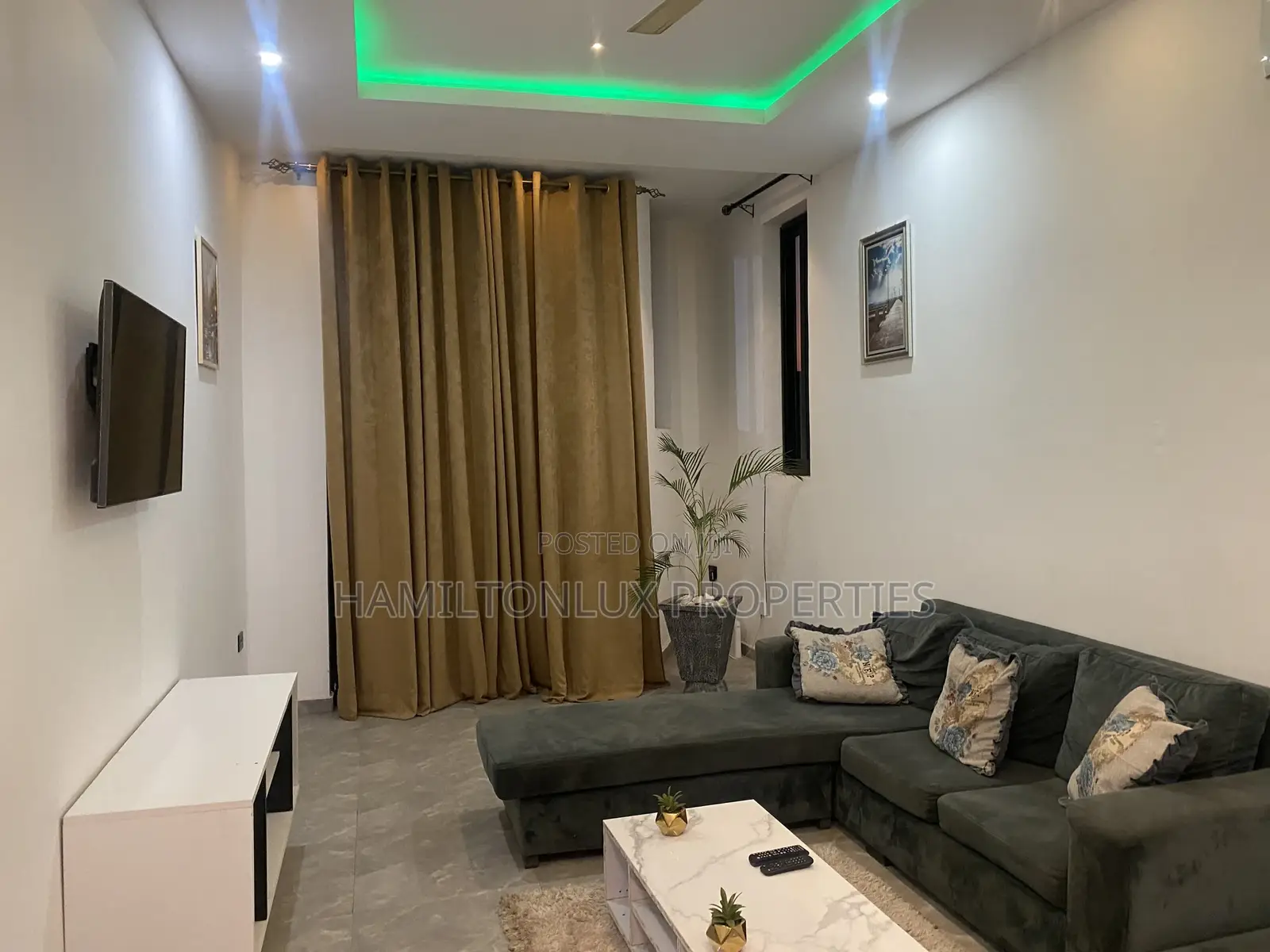 Furnished 1bdrm Apartment in Adjiringanor, Adjiriganor for rent