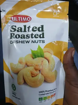 Ultimo Salted Roasted Cashew Nuts 150g