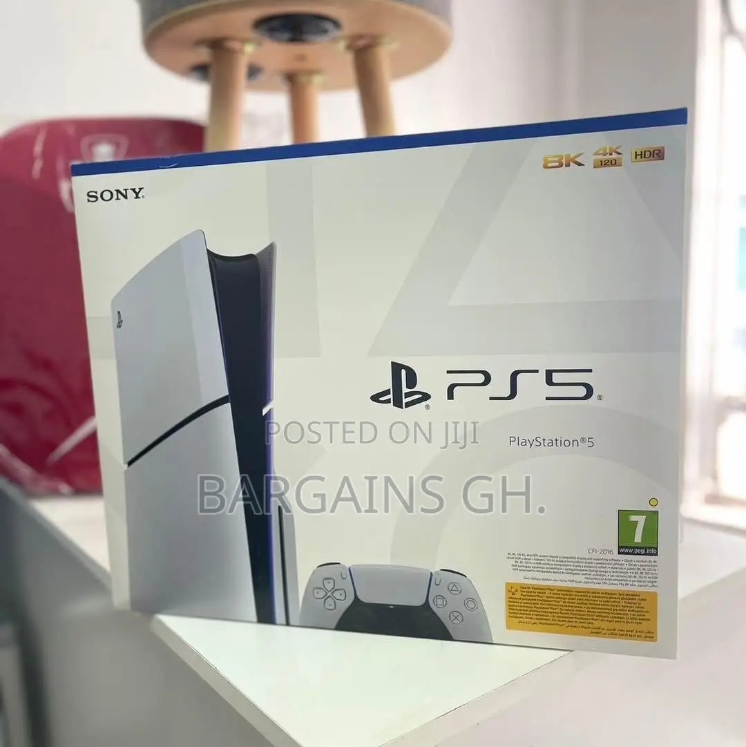 Genuine Sony Playstation 5 Slim Disk Edition 1tb (Ps5 Slim)