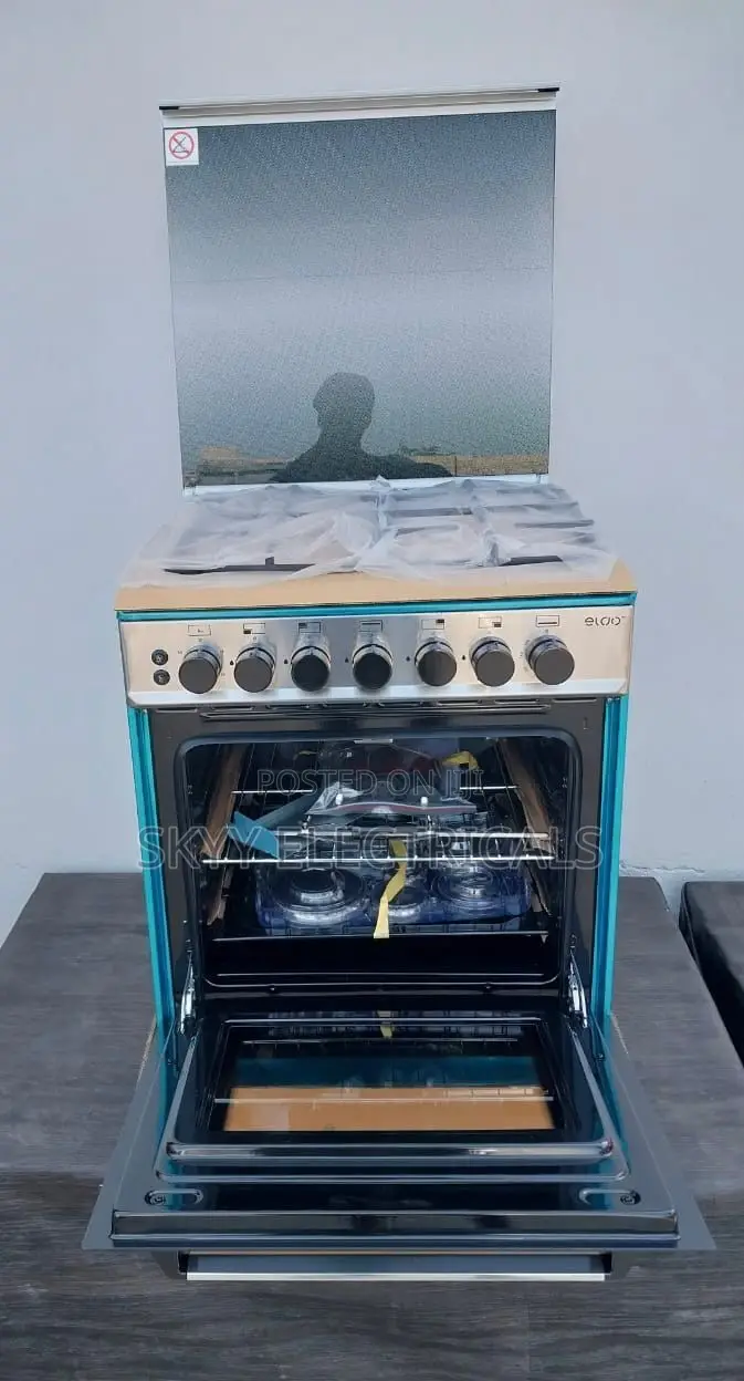 60x60 Eldo 4burner Gascooker With Oven Grill