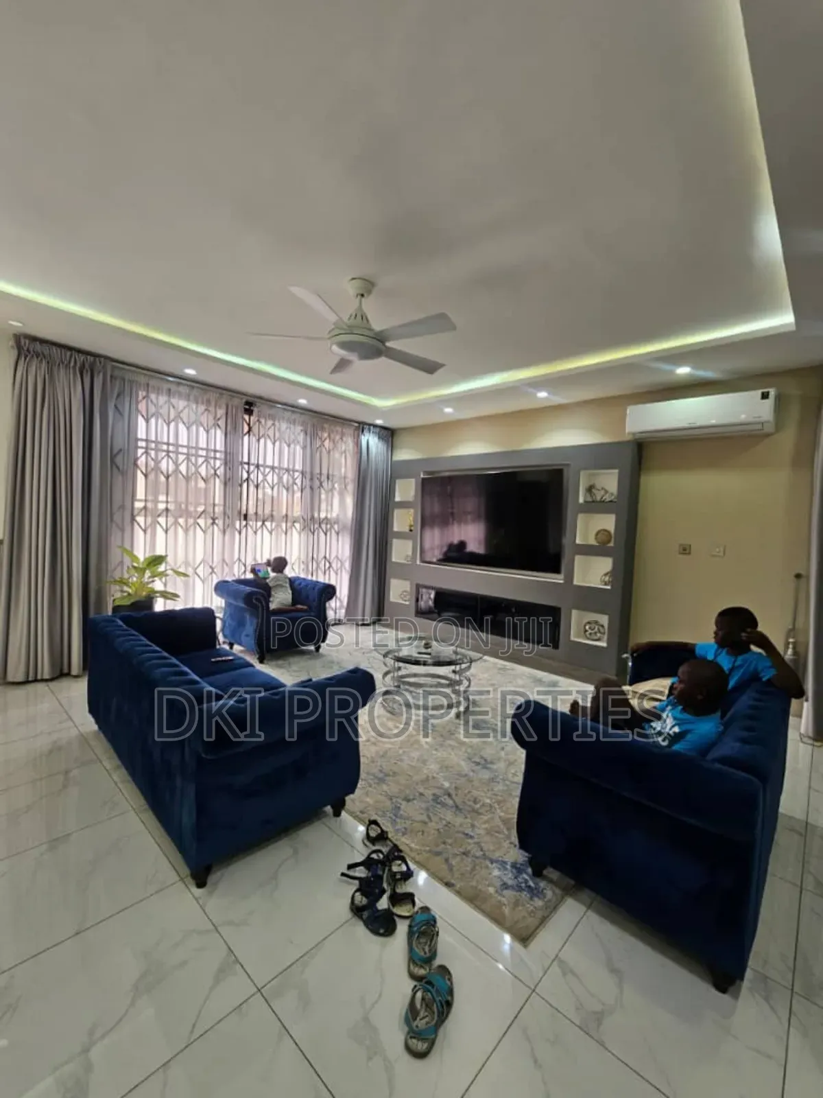 Furnished 3bdrm House in Dki Properties, West Legon for rent