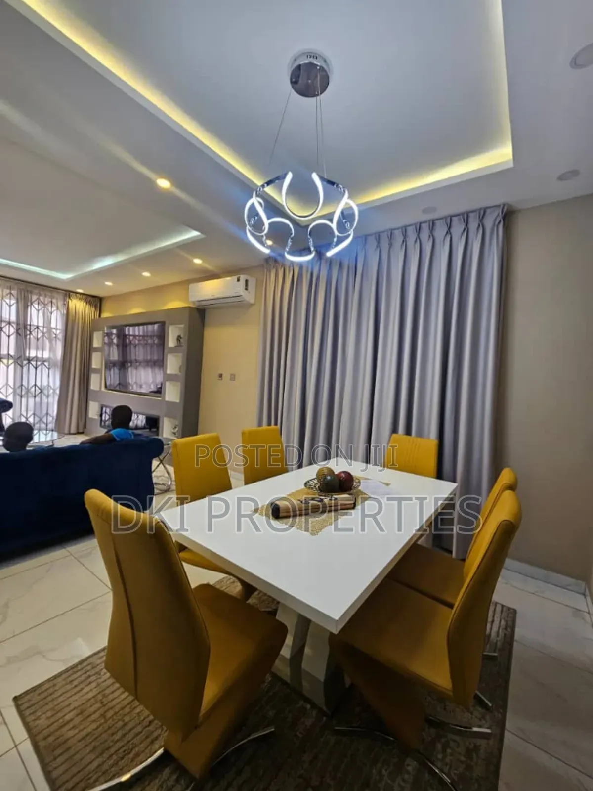 Furnished 3bdrm House in Dki Properties, West Legon for rent