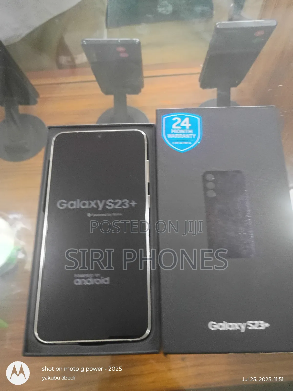 New Samsung Galaxy S23 Plus 256 GB Gold