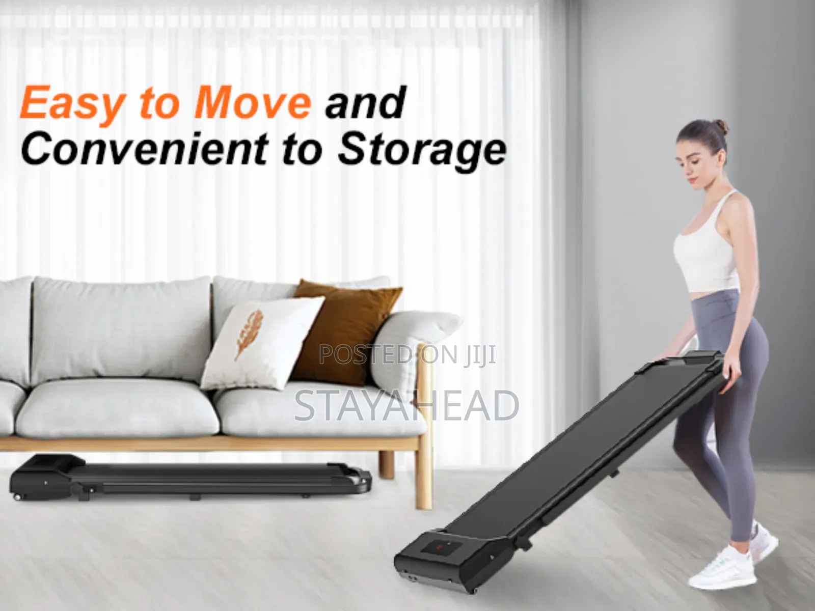 Walksmart Walking Pad – Foldable, Ultra-Slim Treadmill