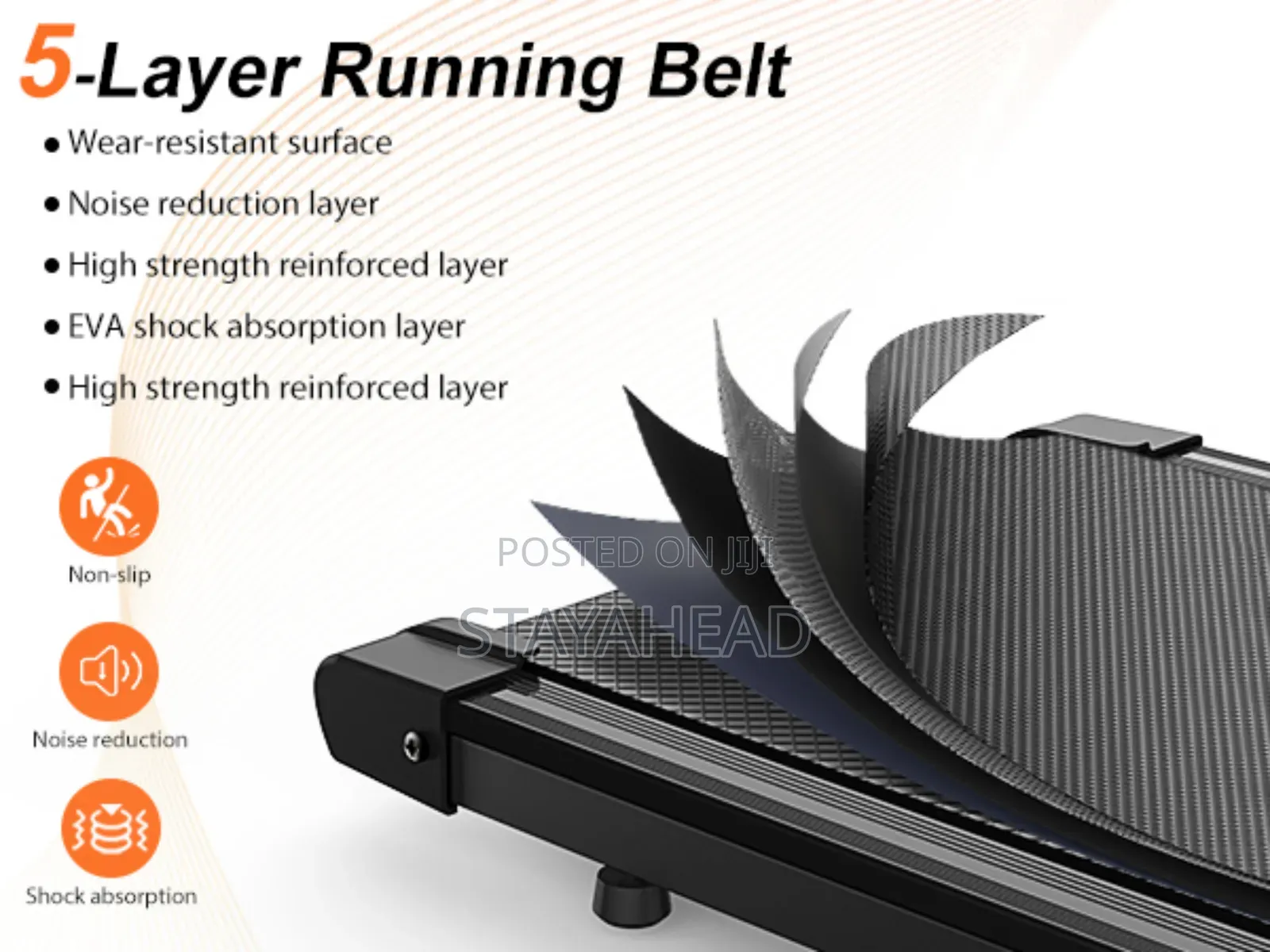 Walksmart Walking Pad – Foldable, Ultra-Slim Treadmill