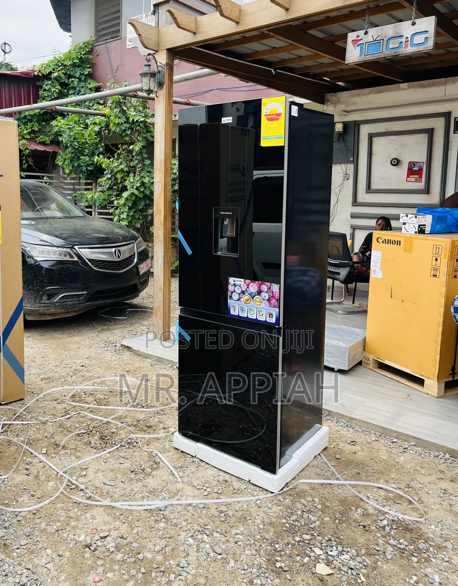 Most Affordable Pearl Pf-433bbwd Bottom Freezer Fridge