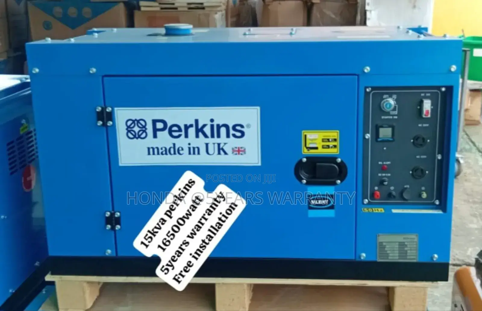Green Spark Energy Perkins 15kva 16500watt Diesel Generator