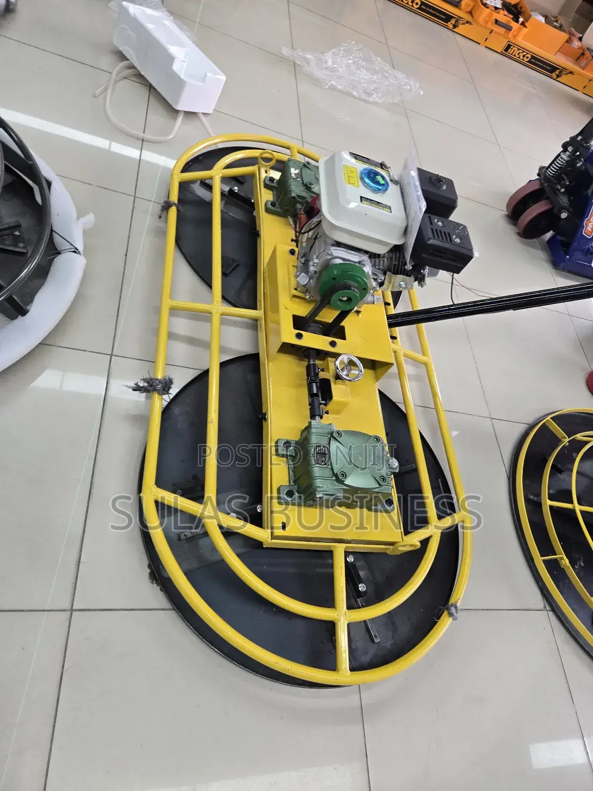 Double Blade Power Trowel