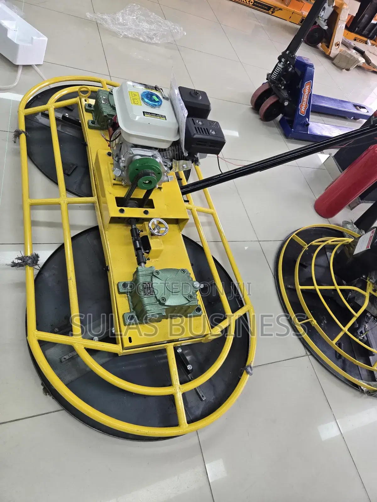 Double Blade Power Trowel