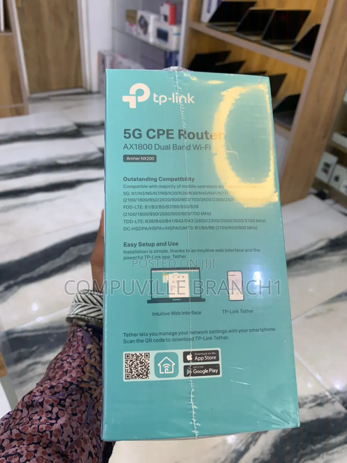 Tp Link Wifi 6 5g Cpe Router